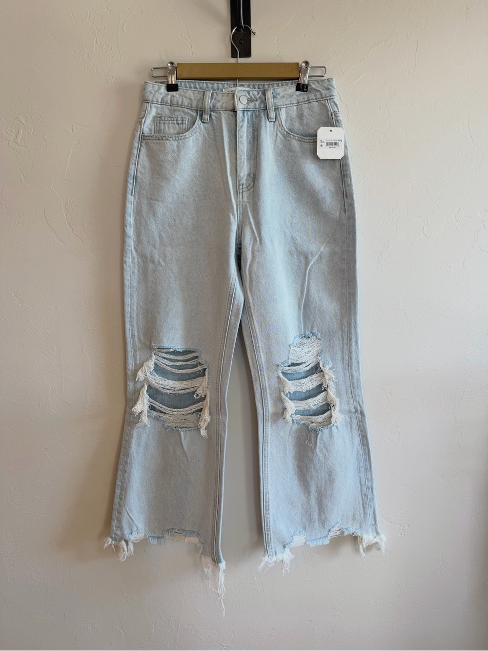 Altar’d State Distressed Wide-Leg Jeans